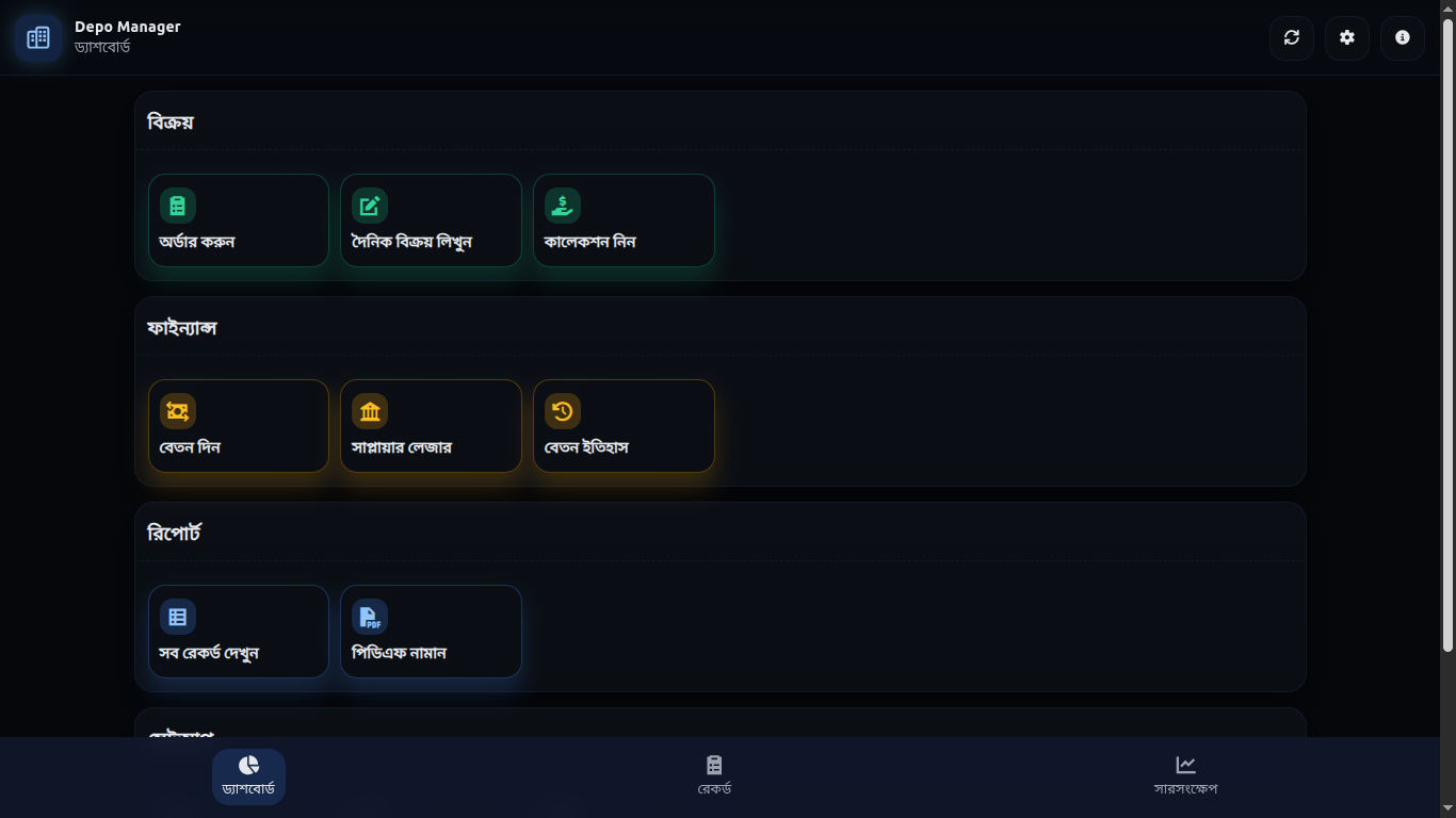 Company Management Webapp preview